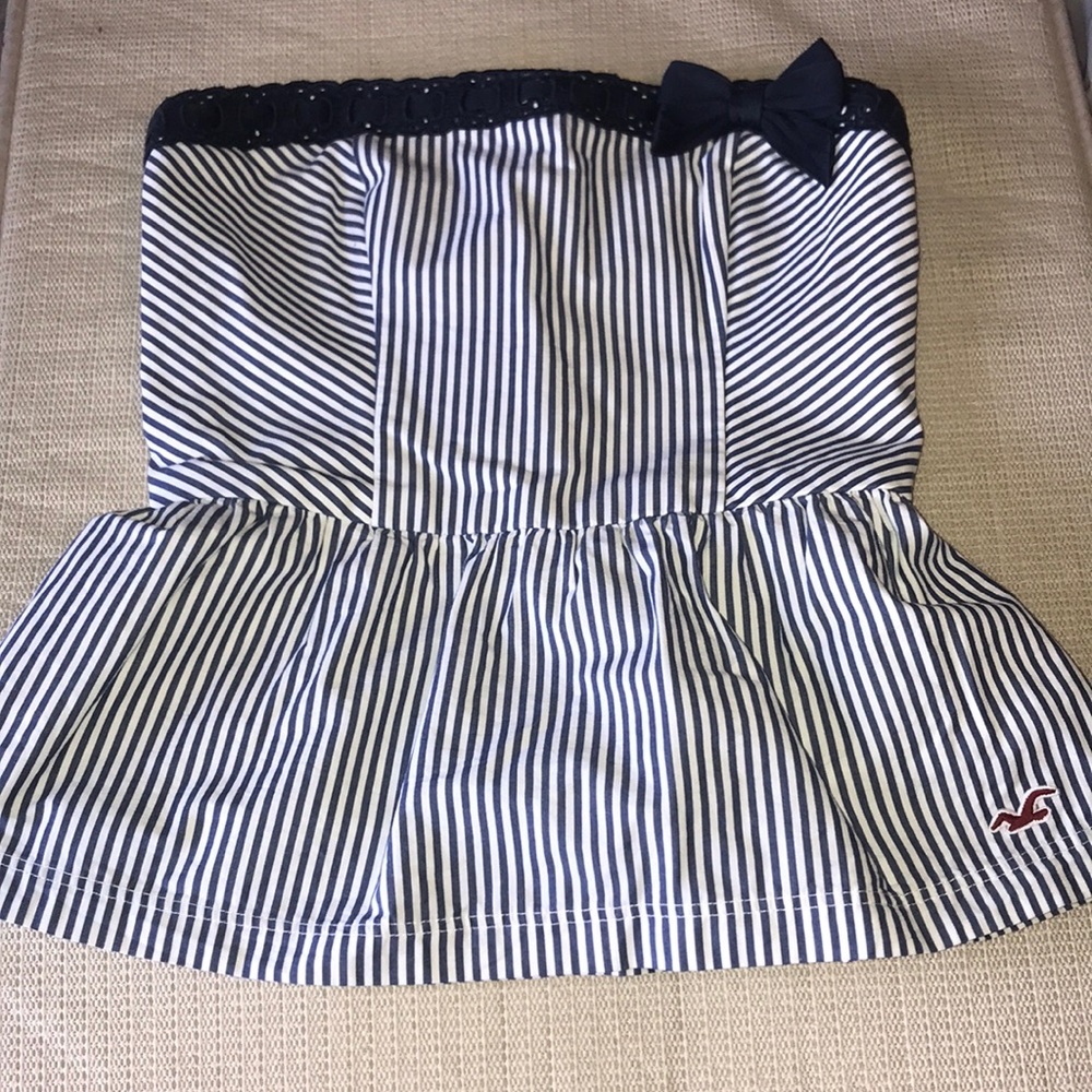 Hollister fancy tube top